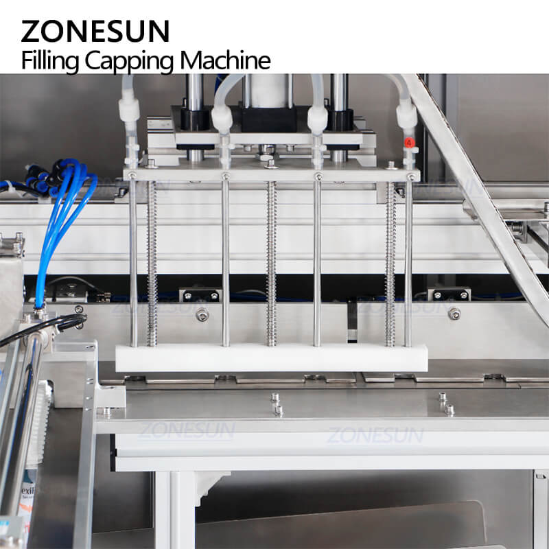 magnetic pump filling structure of spout pouch packaging machine