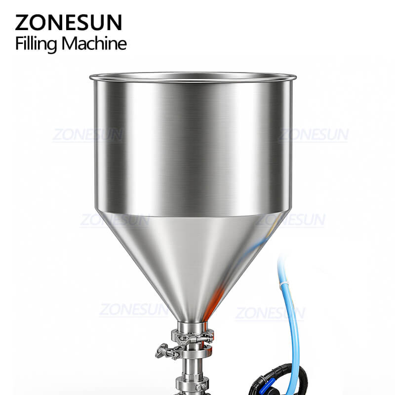 material hopper of Microbead Cream Filling Machine