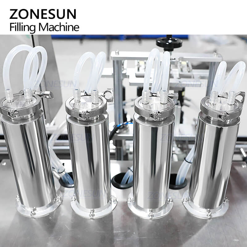 material tank of ZS-VTZL4A automatic vacuum liquid filling machine
