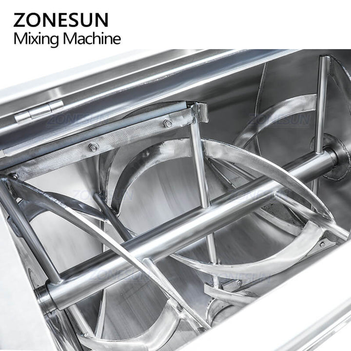 mixing blender of horizontal ribbon blender