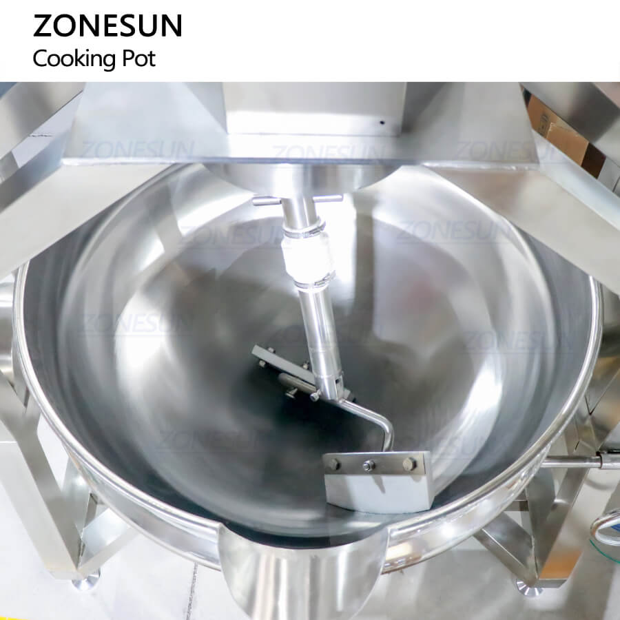 automatic pot mixer Planetary Stirring Cooking Pot