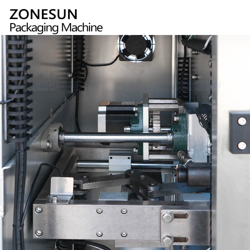 motor-driven system of fully electric servo gear pump thick paste filling machine
