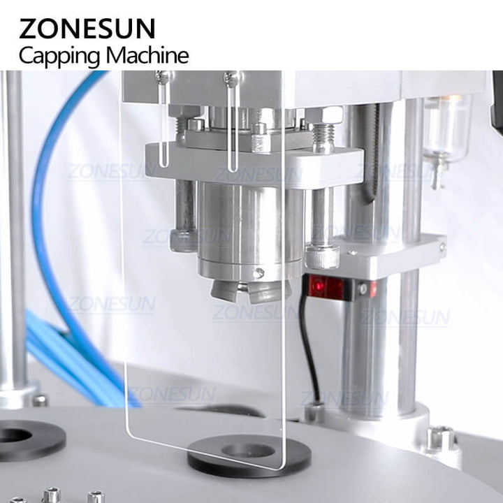 crimping head of semi-automatic vial capping machine