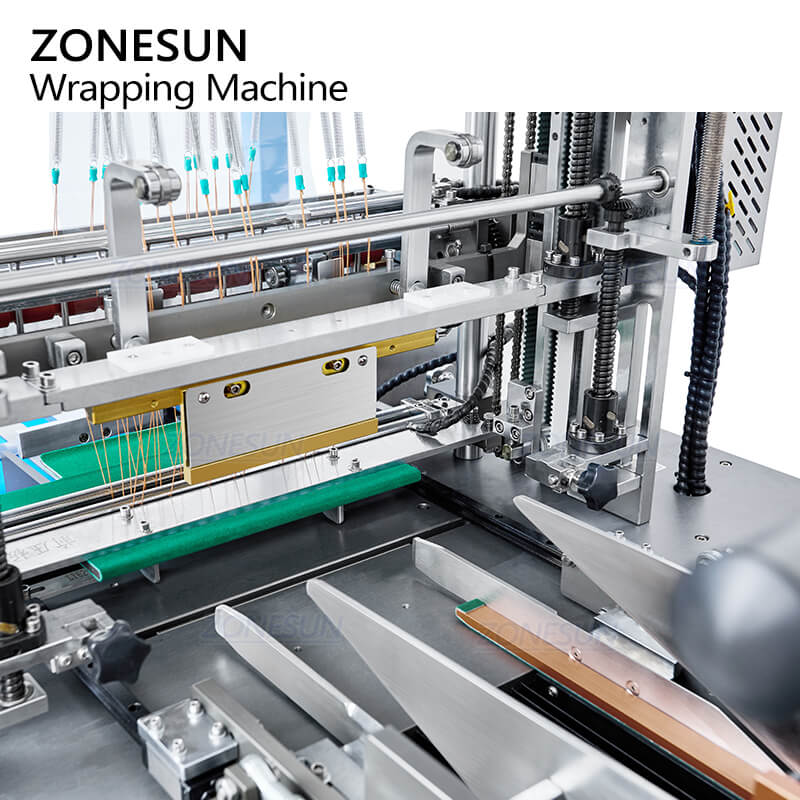 overwrapping forming structure of tear tape overwrapping machine