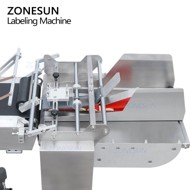 Po Labeling Machine Top Side Labeling Machine | ZS-TB163PO Automatic Pouch Labeller