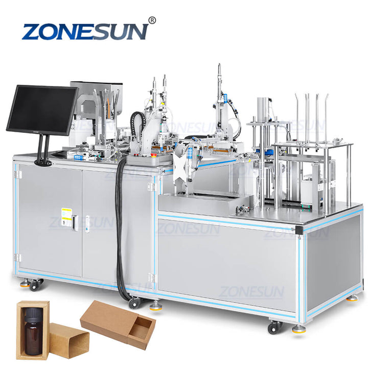 perfume bottle cartoning machine