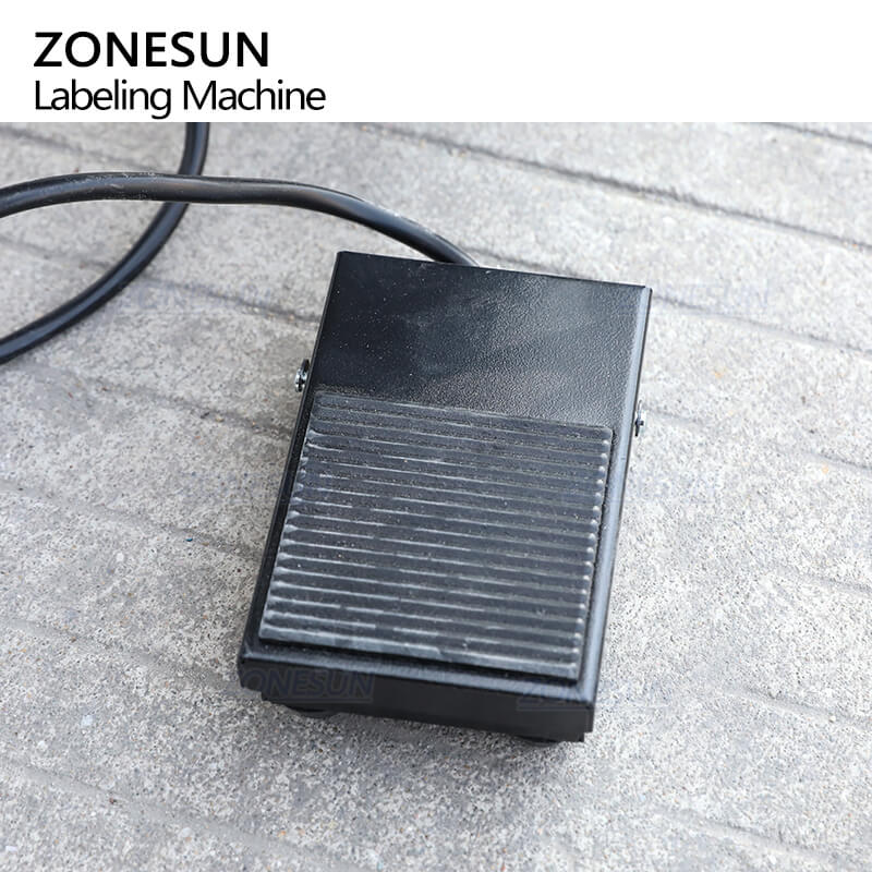 pedal switch of wet glue labeler