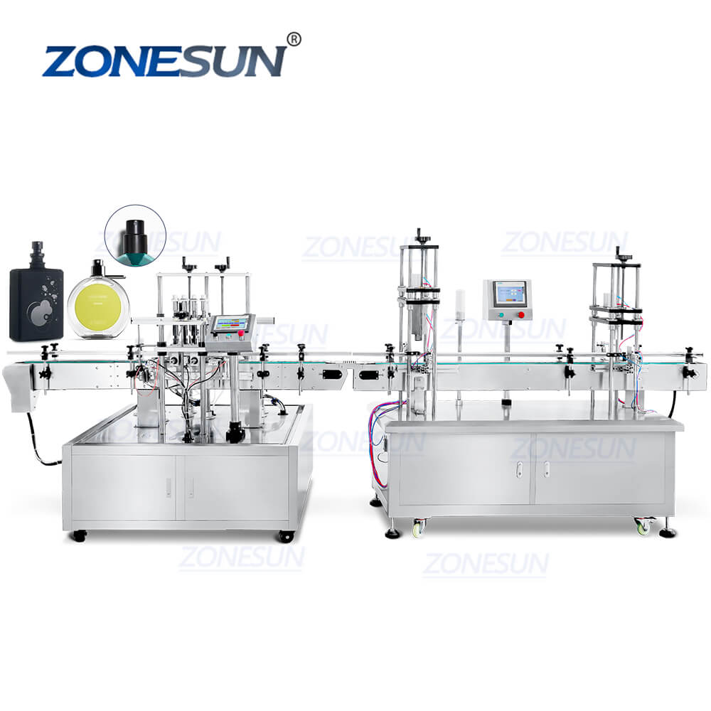 perfume filling crimping machine