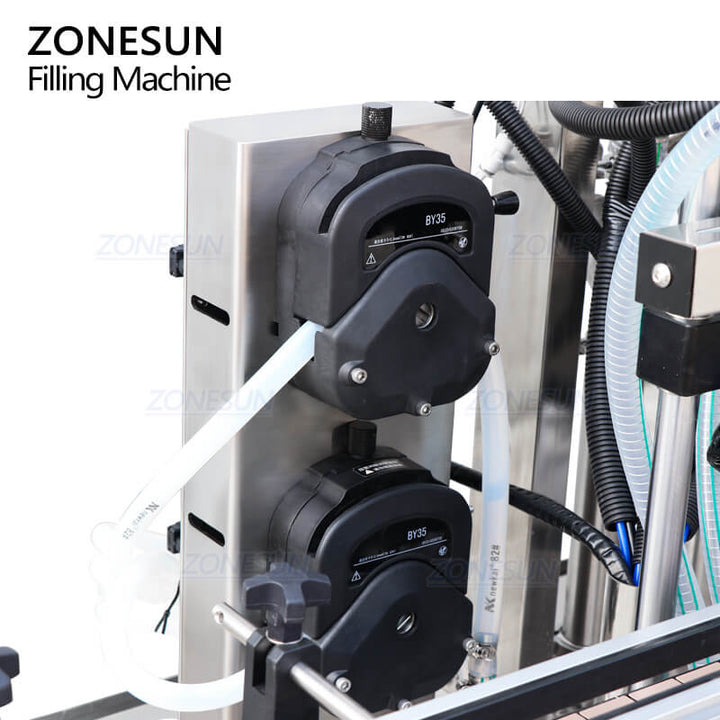 peristaltic pump filling system of automatic liquid paste filling machine