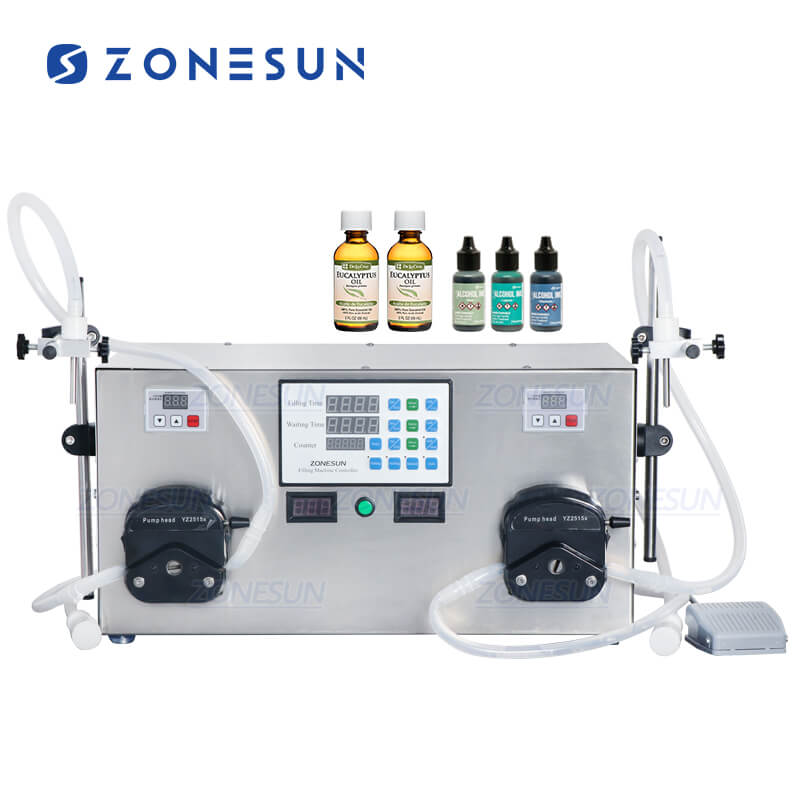 peristaltic filling machine for perfume