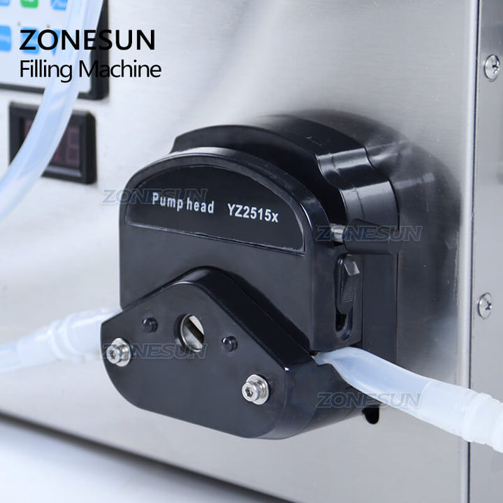 pump of peristaltic filling machine for perfume