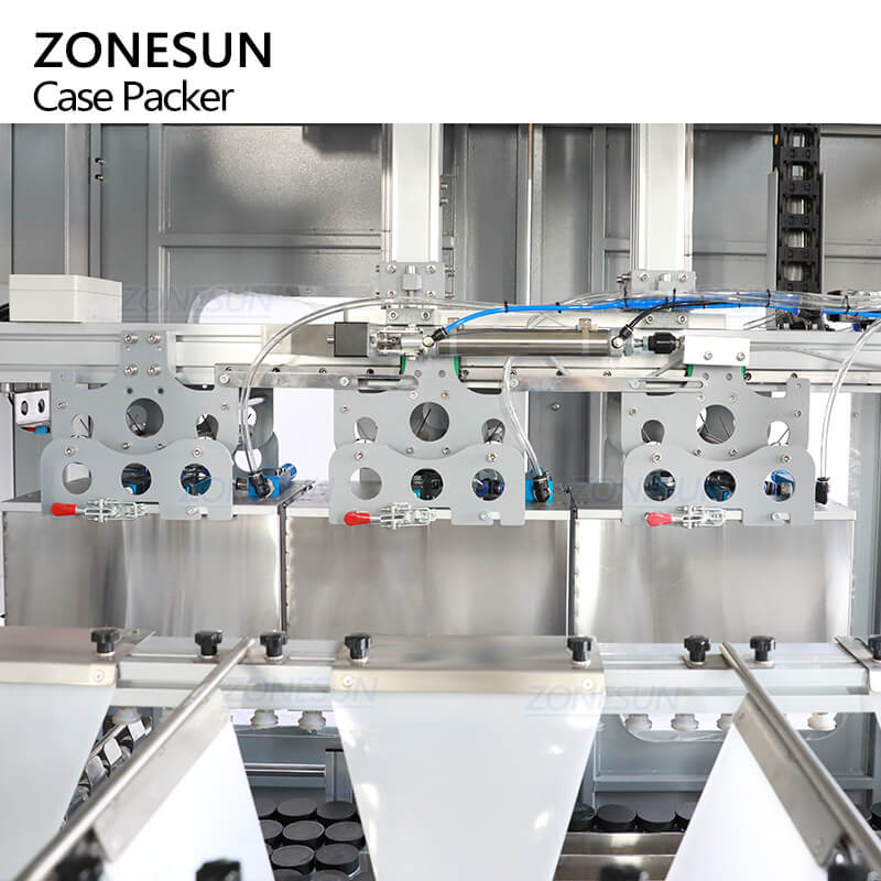 top loading packing system of case packer