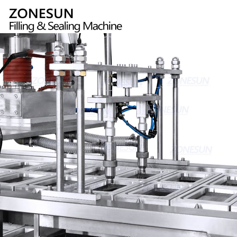 piston pump of cup filling sealing machine
