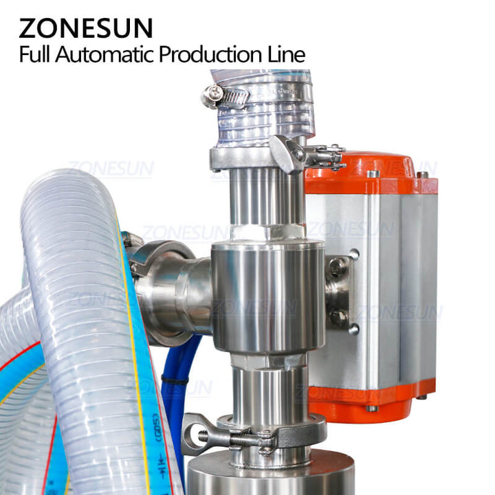 piston pump of ZS-FAL180F2 automatic paste filling production line