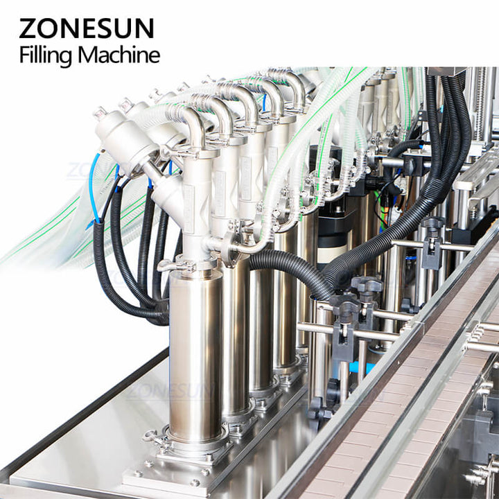 servo piston pump of automatic servo piston pump liquid filling machine