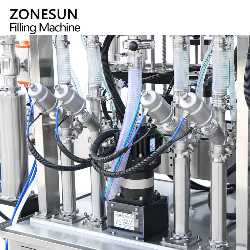 piston pump filling system of lition filling machine