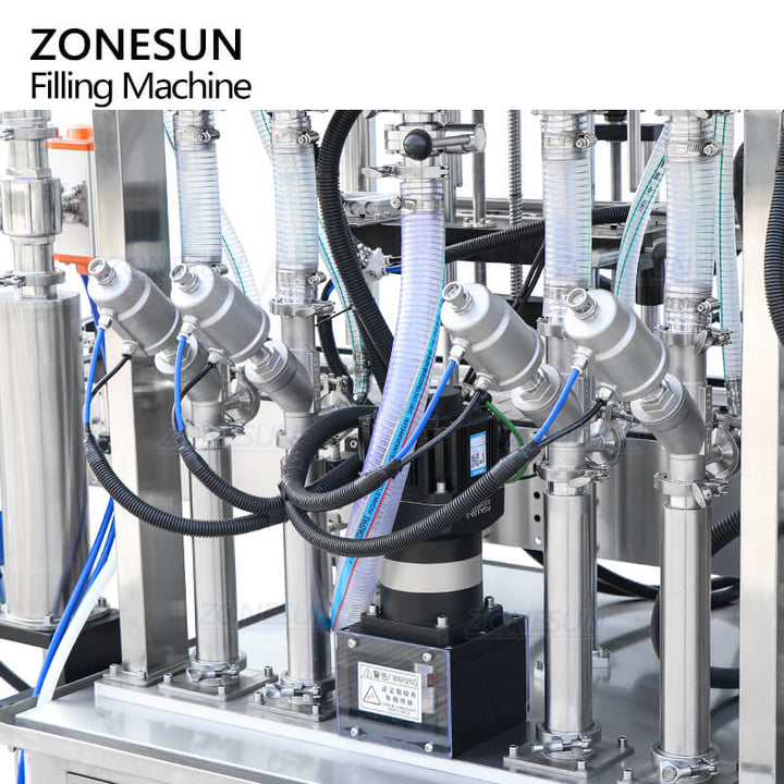 piston pump filling system of lition filling machine