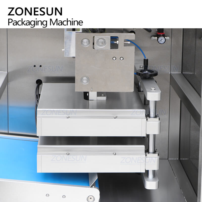 pneumatic cutting system of filling sealing machine