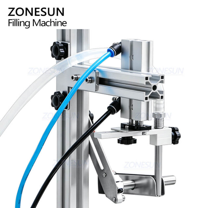 pneumatic filling structure of automatic filling machine for liquid