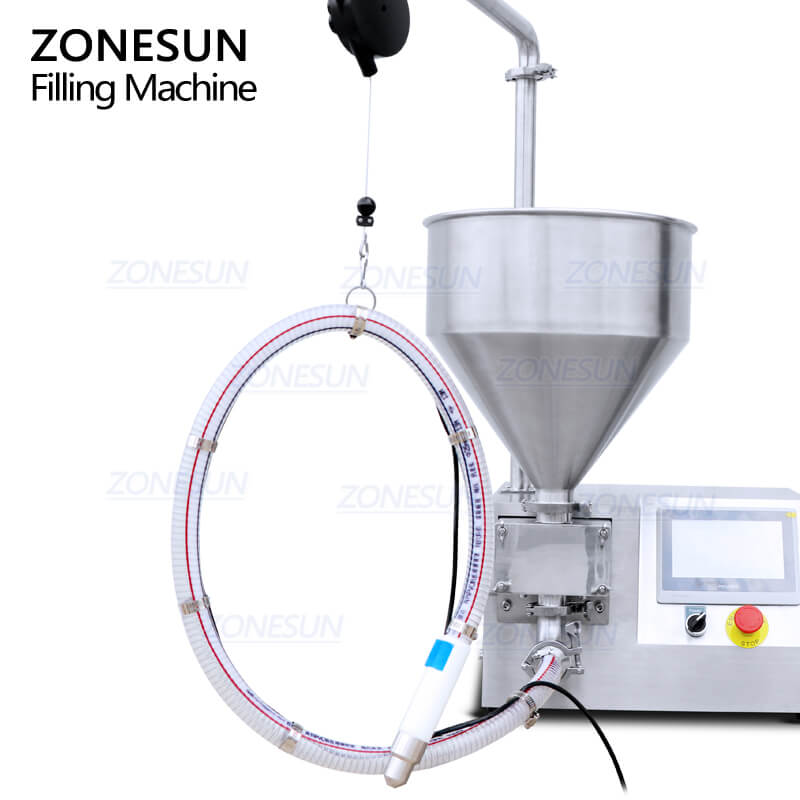 portable filling nozzle of cake filling machine