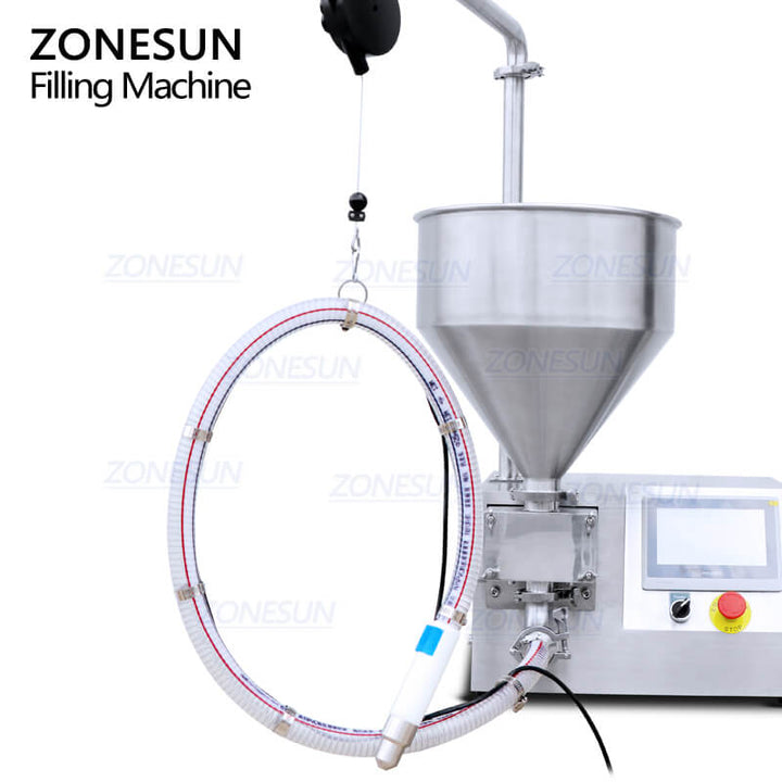 portable filling nozzle of cake filling machine