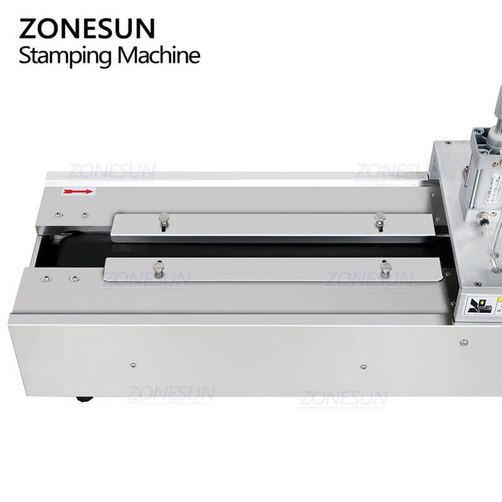 positioning baffle of soap stamping machine