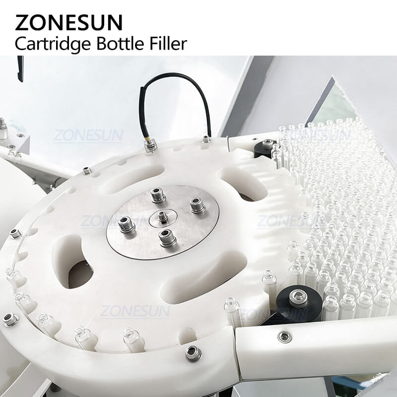 positioning starwheel of 1.5ml cartridge filling machine