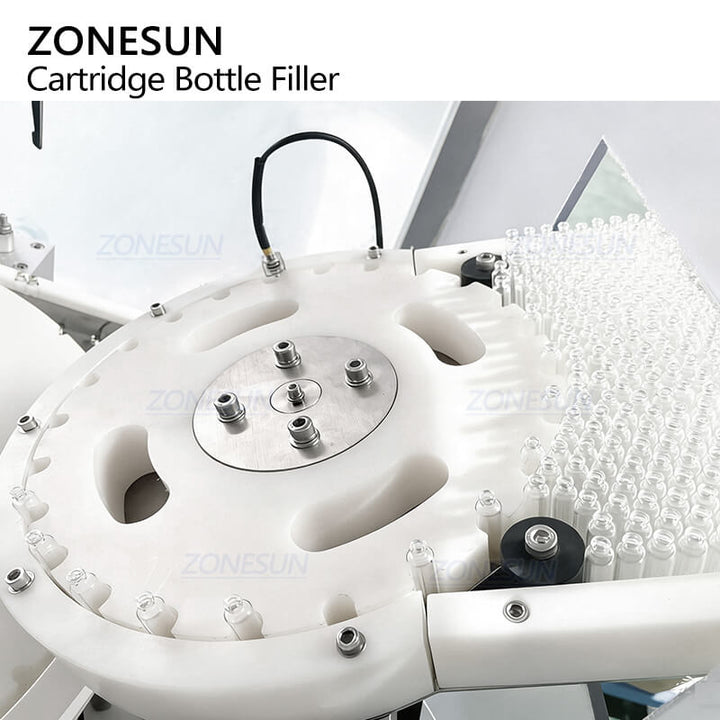 positioning starwheel of 1.5ml cartridge filling machine