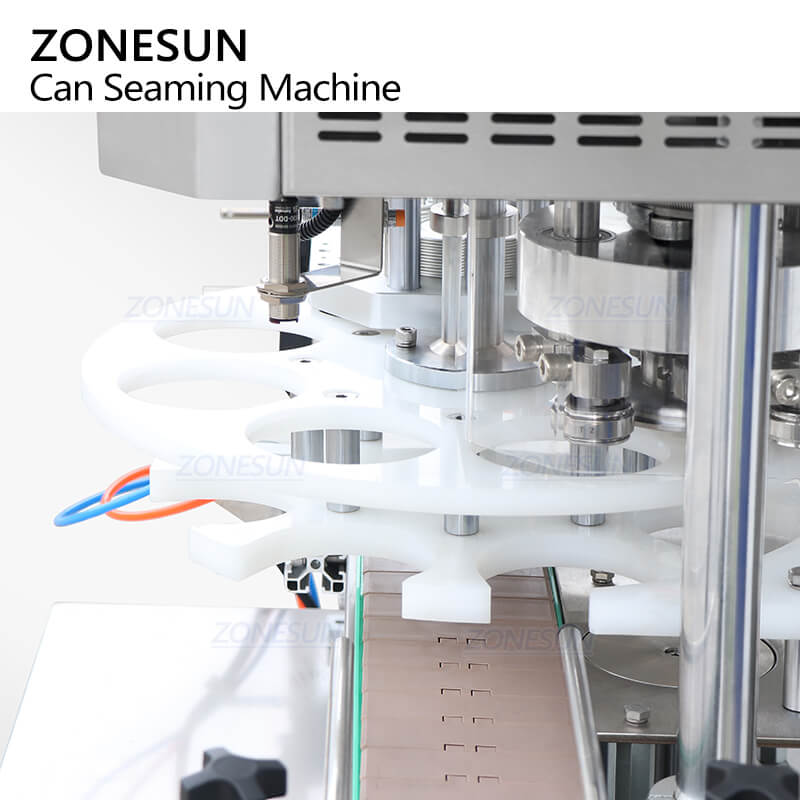 Positionierungssystem des automatischen Dosenverschließers