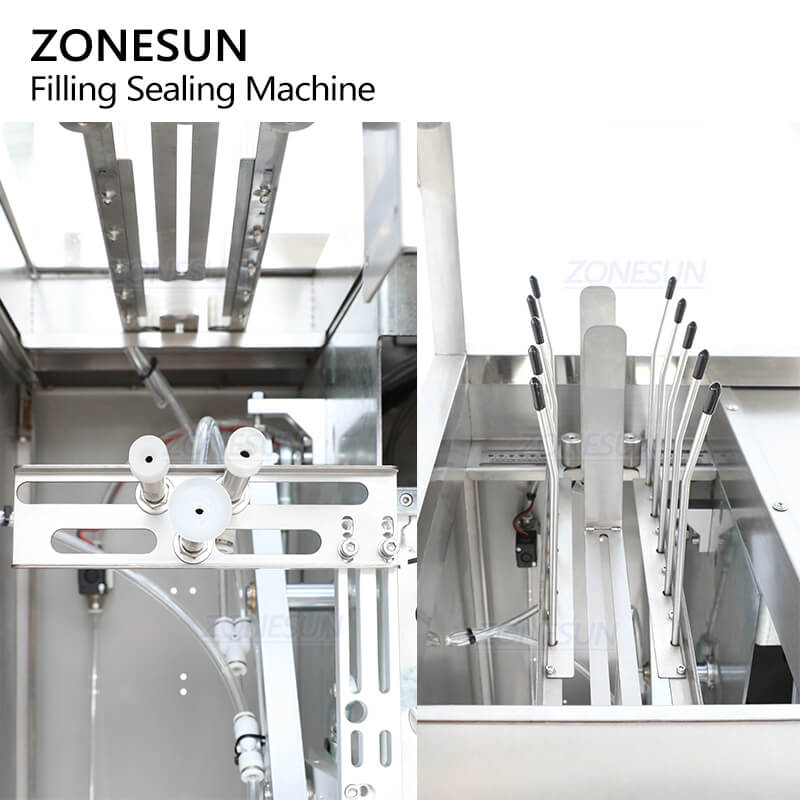 pouch feeding system of candy packing machine