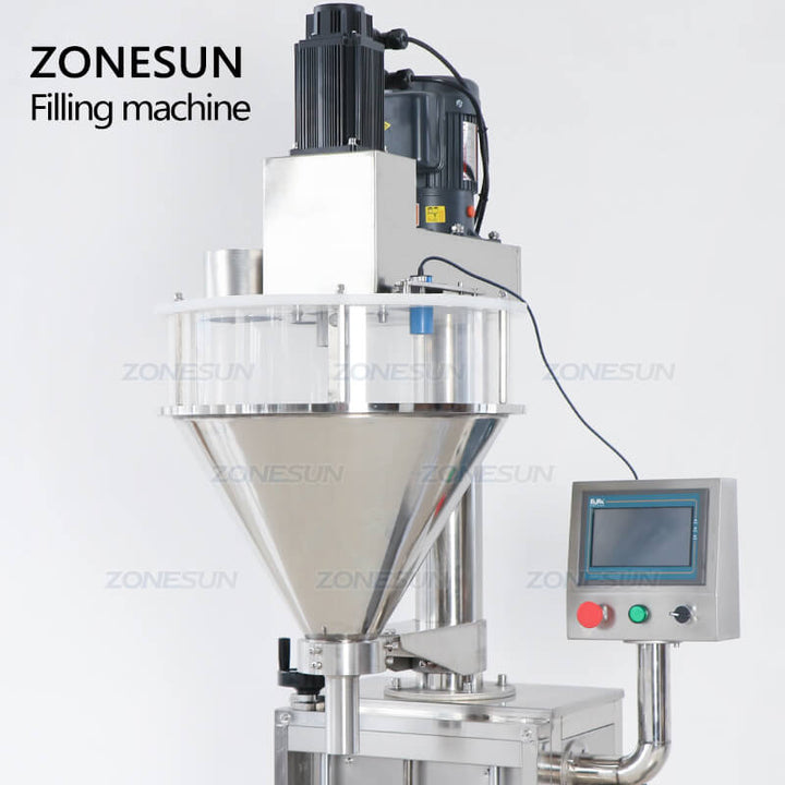 hopper of auger powder filling machine