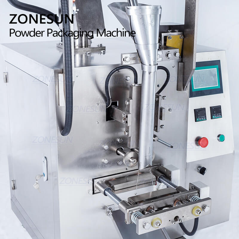 forming structure of powder sachet packaging machine-1