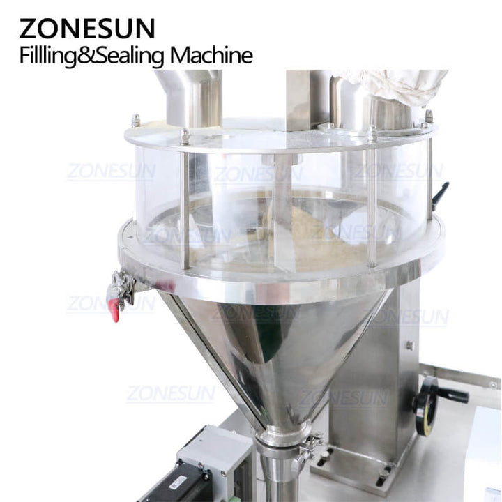 hopper of powder packing machine