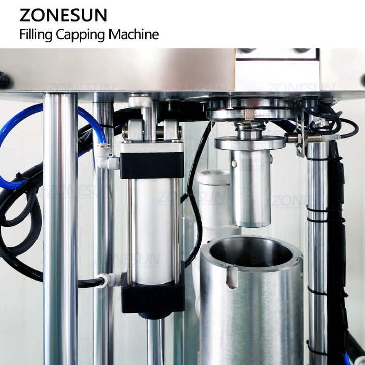 filling head of ZS-TGFC1 sealant cartridge filling and capping machine