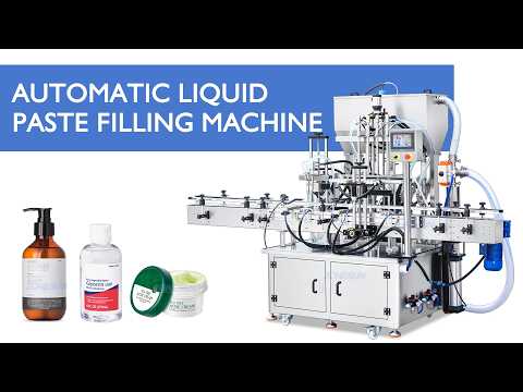 automatic lotion filling machine