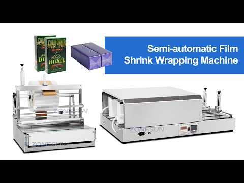 shrink wrapping machine