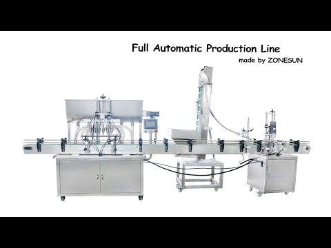 ZONESUN ZS-FAL180A3 Getränke Kosmetik Marmelade Automatische Honig Sauce Glasflasche Glas Abfüll maschine