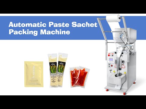 vffs packing machine for sauce