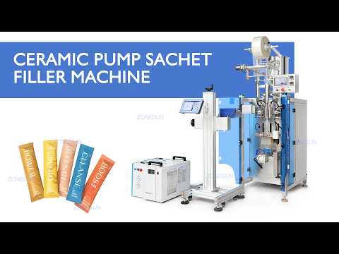 liquid sachet filling machine