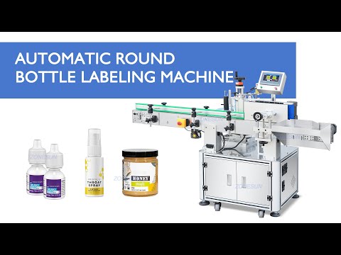 automatic round bottle labeling machine