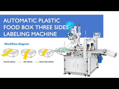 Tamper Evident Labeling Machine | ZS-TB831F Box Labeler