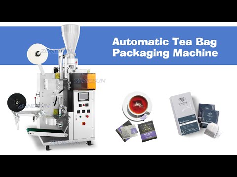 ZS-FS622 Automatic 3 Sides Volumetric Cup Tea Bag Filling and Sealing Machine With Outer Bag Granule Packaging Machine