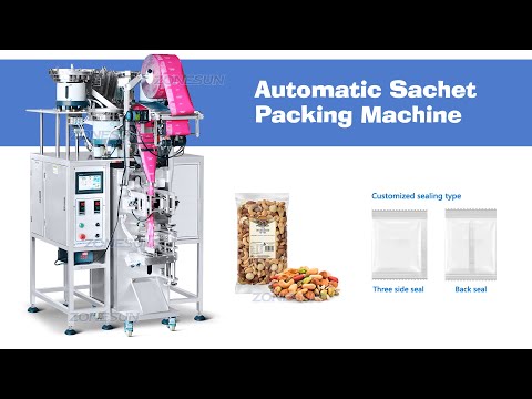 counting packaging machine video