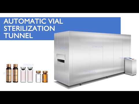 Vial Sterilization Tunnel Machine