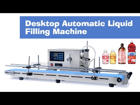 ZS-MPYT250C automata üveg injekciós üveg tinta illóolaj palack folyékony töltőgép szállítószalaggal