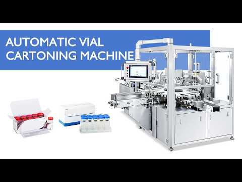 Pharmaceutical Vial Cartoning Machine Manufacturer