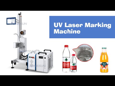 Streonesun ZS-UVC1 Data logo marker laserowy plastikowy metalowy szklany szklany oznaczenie UV Maszyna oznaczania laserowego UV