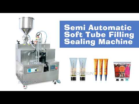Soft Tube Filling Sealing Machine