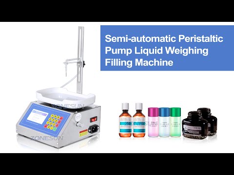 ZONESUN ZS-M90 Semi-automatic Digital Control CNC Weighing Liquid Cosmetic Serum Essential Oil Filling Machine Perfume Solution Filler