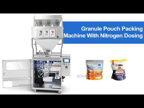 automatic premade bag powder  packing machine video